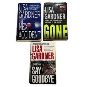 Lisa Gardner Fiction Books/Novels Lot/3 Paperbacks Thriller/Suspense/Mystery